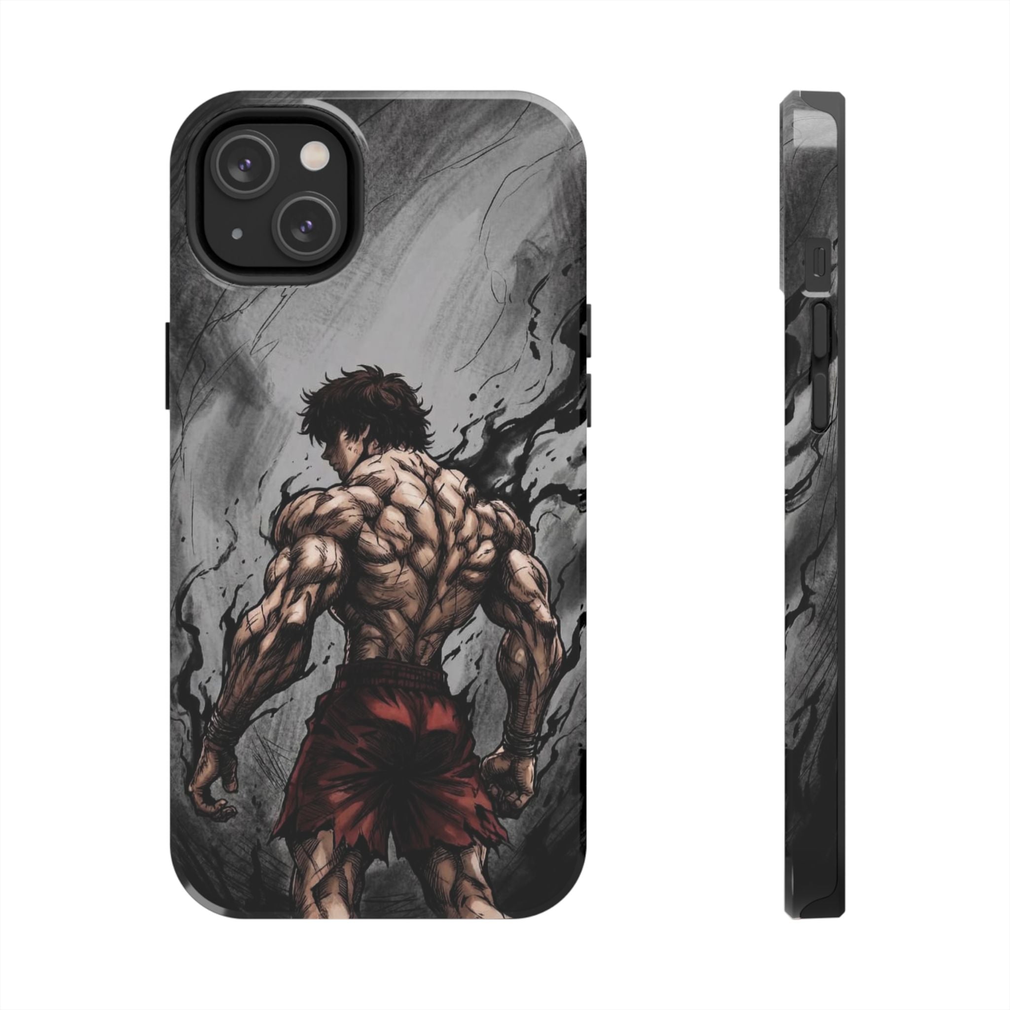 Muscle Warrior Phone Case — Tough Anime-Inspired Protective Cover