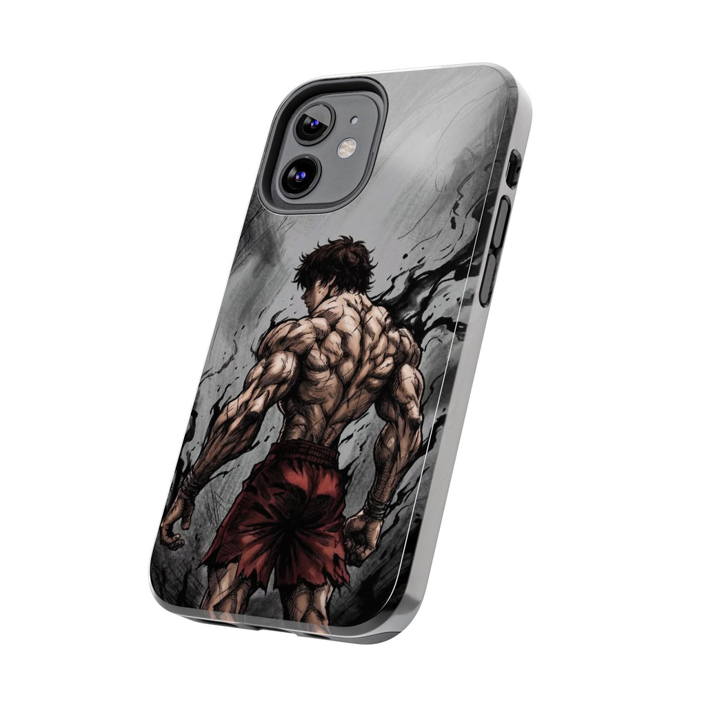 Muscle Warrior Phone Case — Tough Anime-Inspired Protective Cover