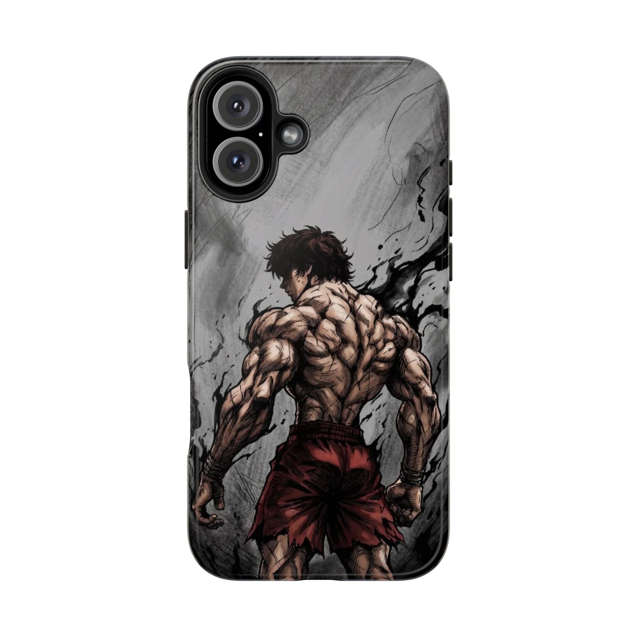 Muscle Warrior Phone Case — Tough Anime-Inspired Protective Cover