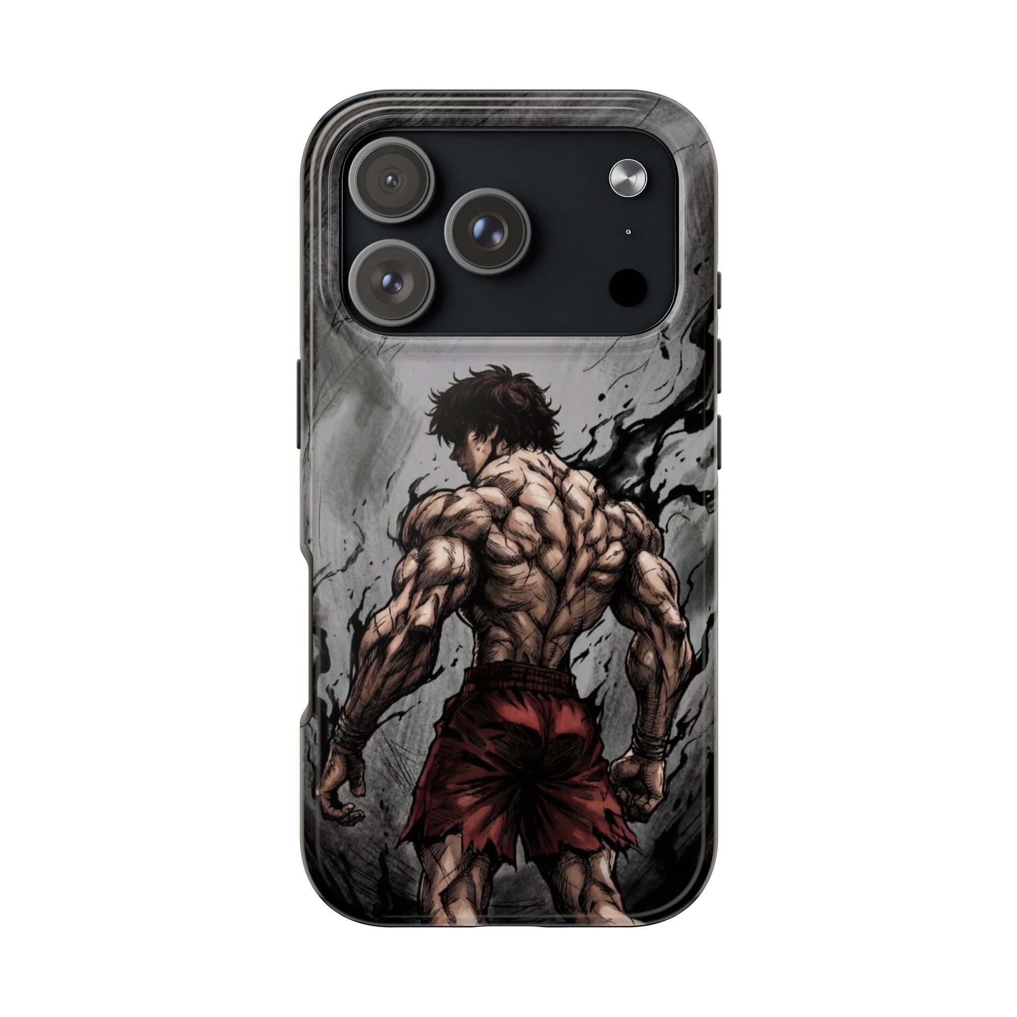 Muscle Warrior Phone Case — Tough Anime-Inspired Protective Cover