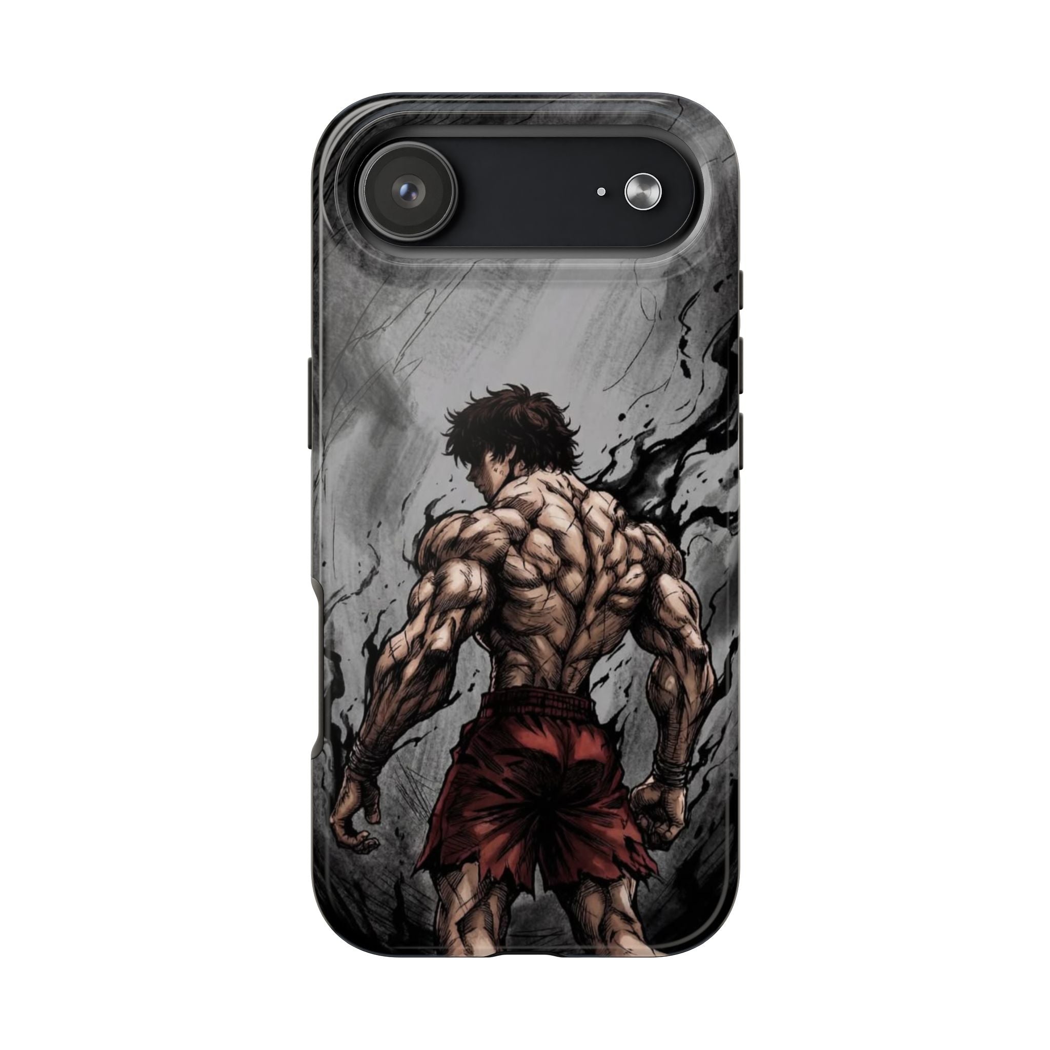 Muscle Warrior Phone Case — Tough Anime-Inspired Protective Cover