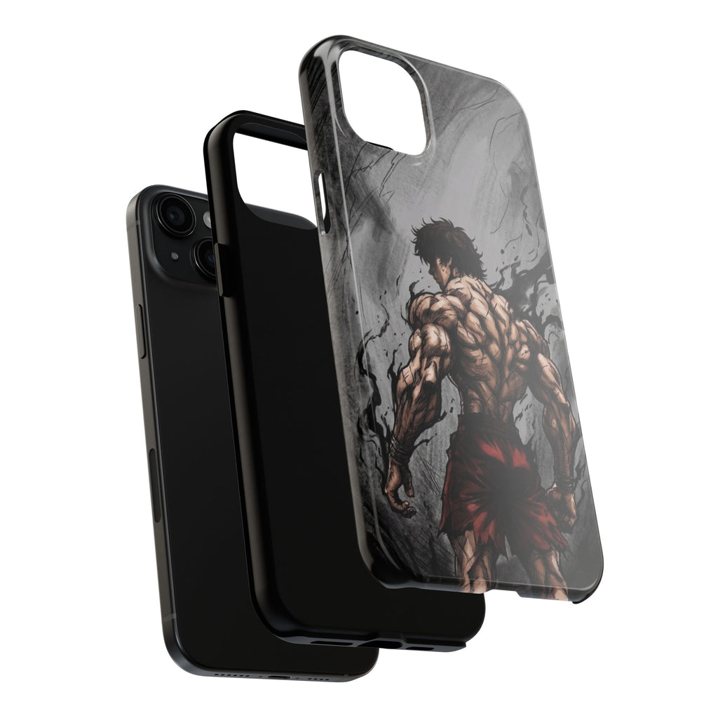 Muscle Warrior Phone Case — Tough Anime-Inspired Protective Cover