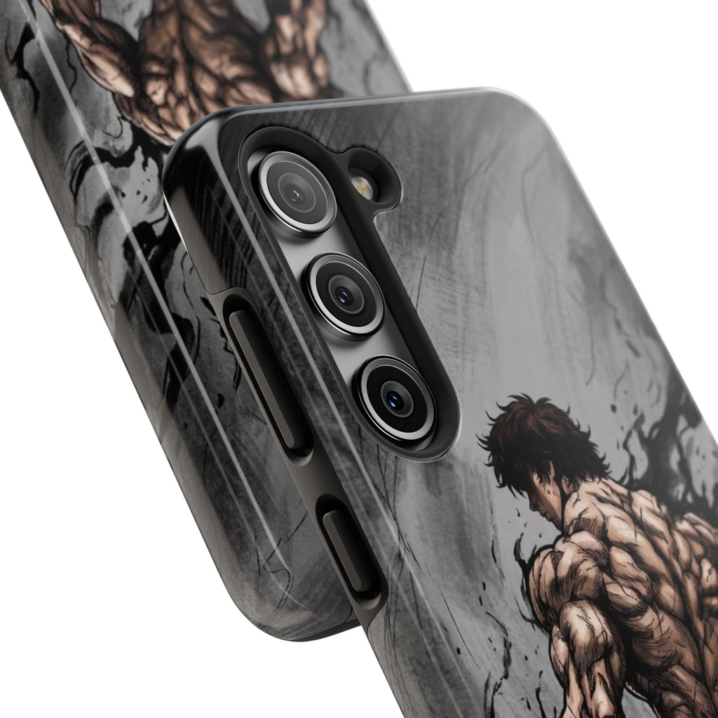 Muscle Warrior Phone Case — Tough Anime-Inspired Protective Cover