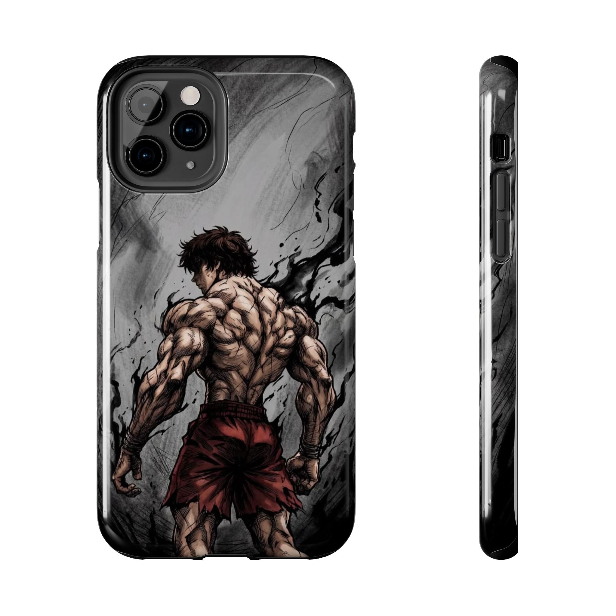 Muscle Warrior Phone Case — Tough Anime-Inspired Protective Cover
