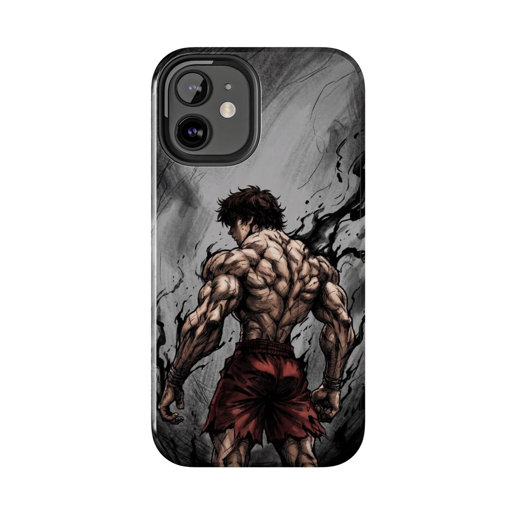 Muscle Warrior Phone Case — Tough Anime-Inspired Protective Cover