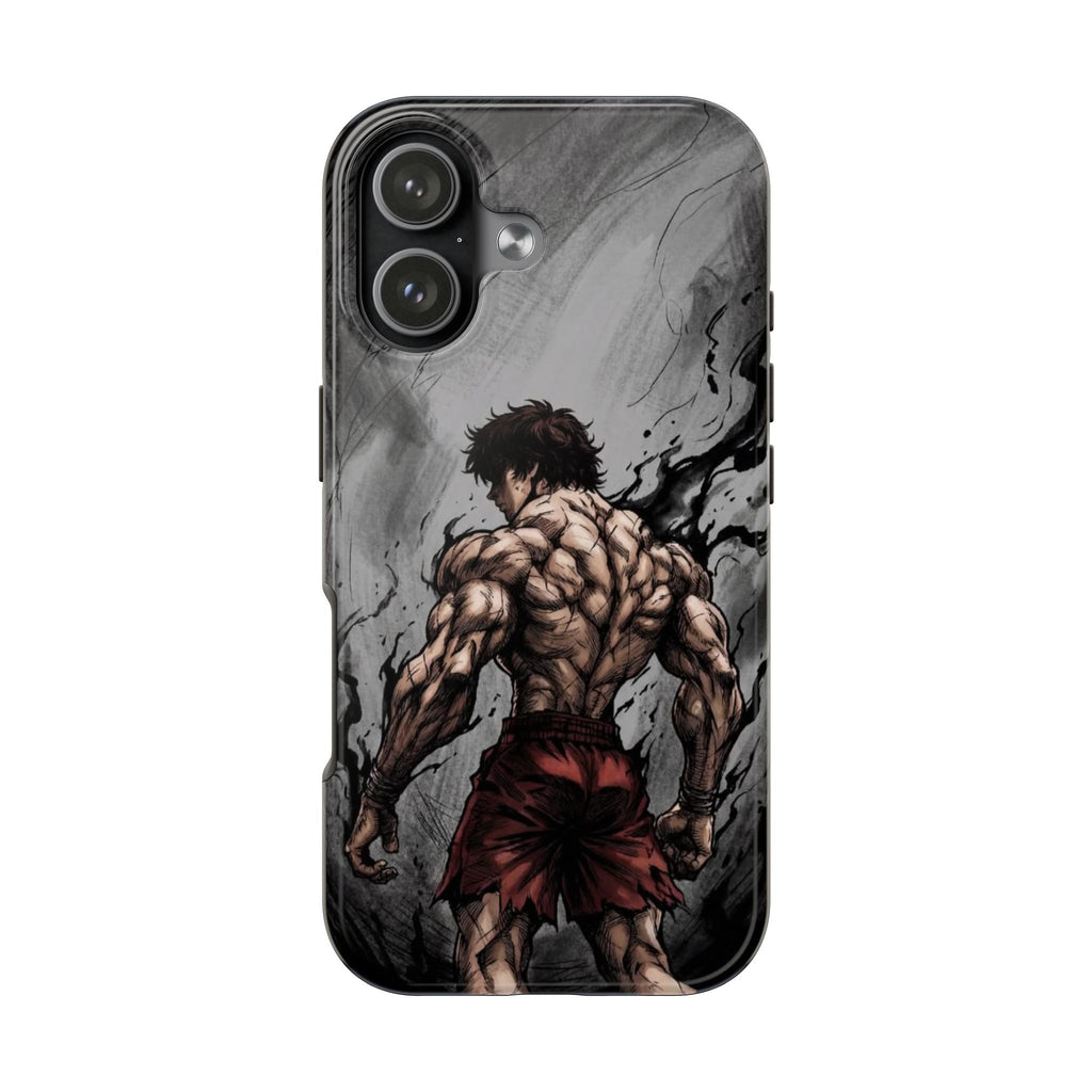 Muscle Warrior Phone Case — Tough Anime-Inspired Protective Cover