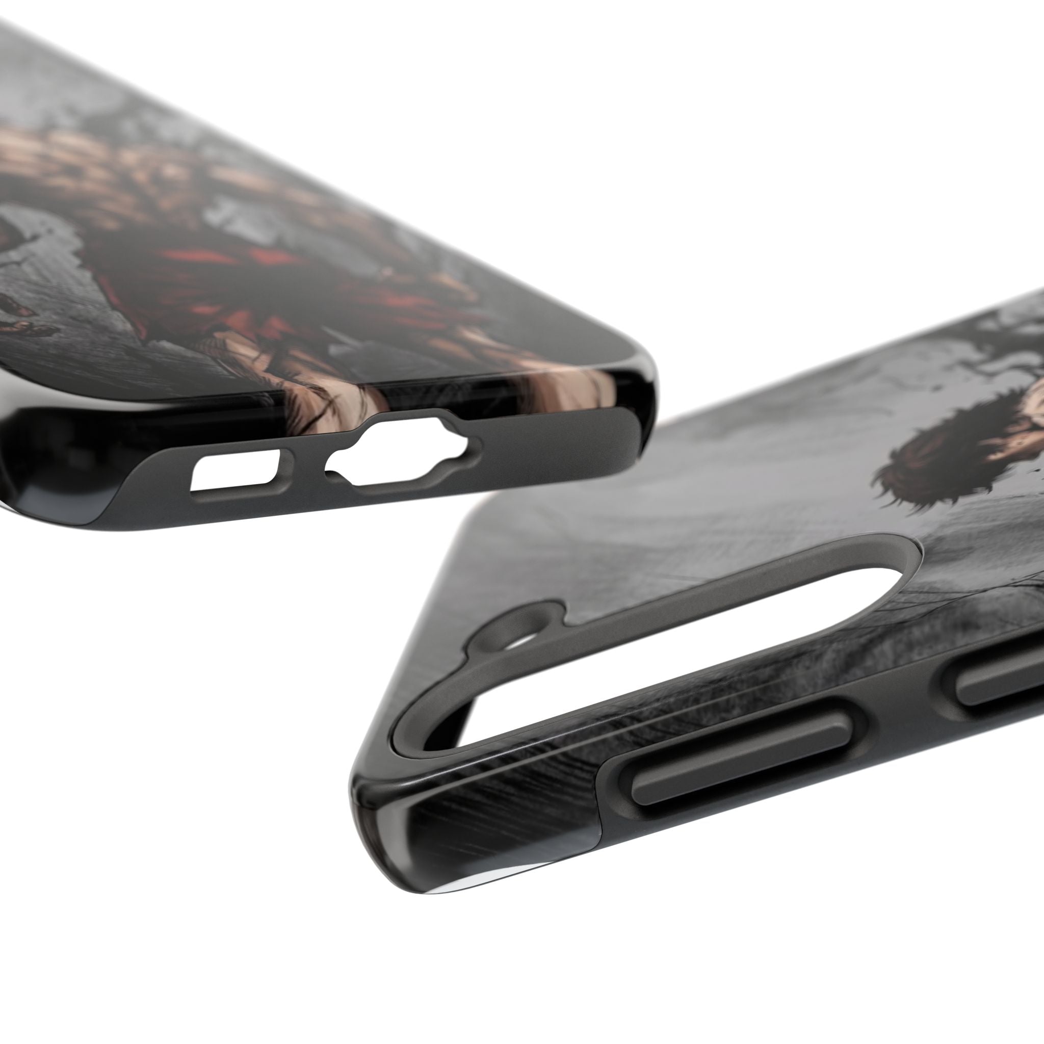 Muscle Warrior Phone Case — Tough Anime-Inspired Protective Cover