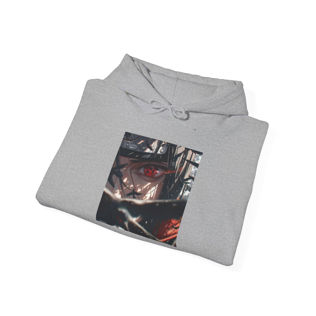 Samurai Nightfall Hoodie — Moonlit Warrior Graphic Sweatshirt