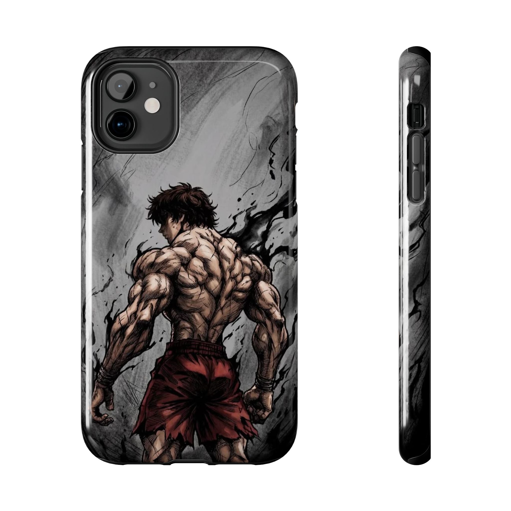 Muscle Warrior Phone Case — Tough Anime-Inspired Protective Cover