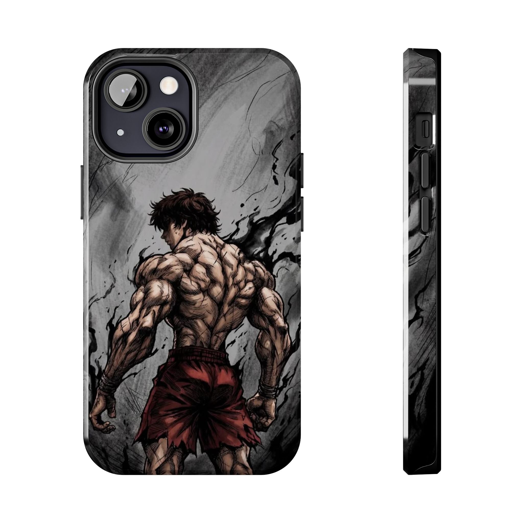 Muscle Warrior Phone Case — Tough Anime-Inspired Protective Cover