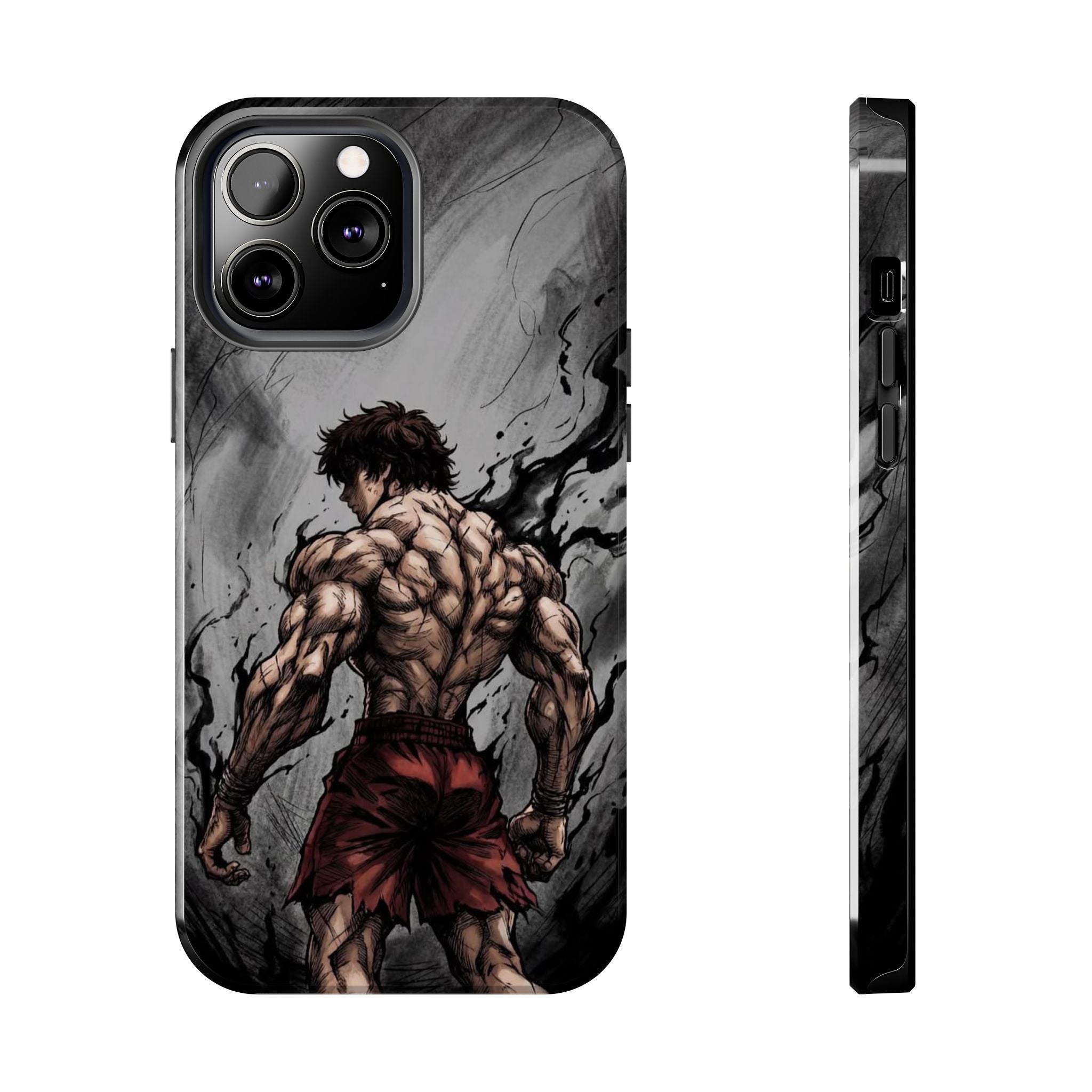 Muscle Warrior Phone Case — Tough Anime-Inspired Protective Cover
