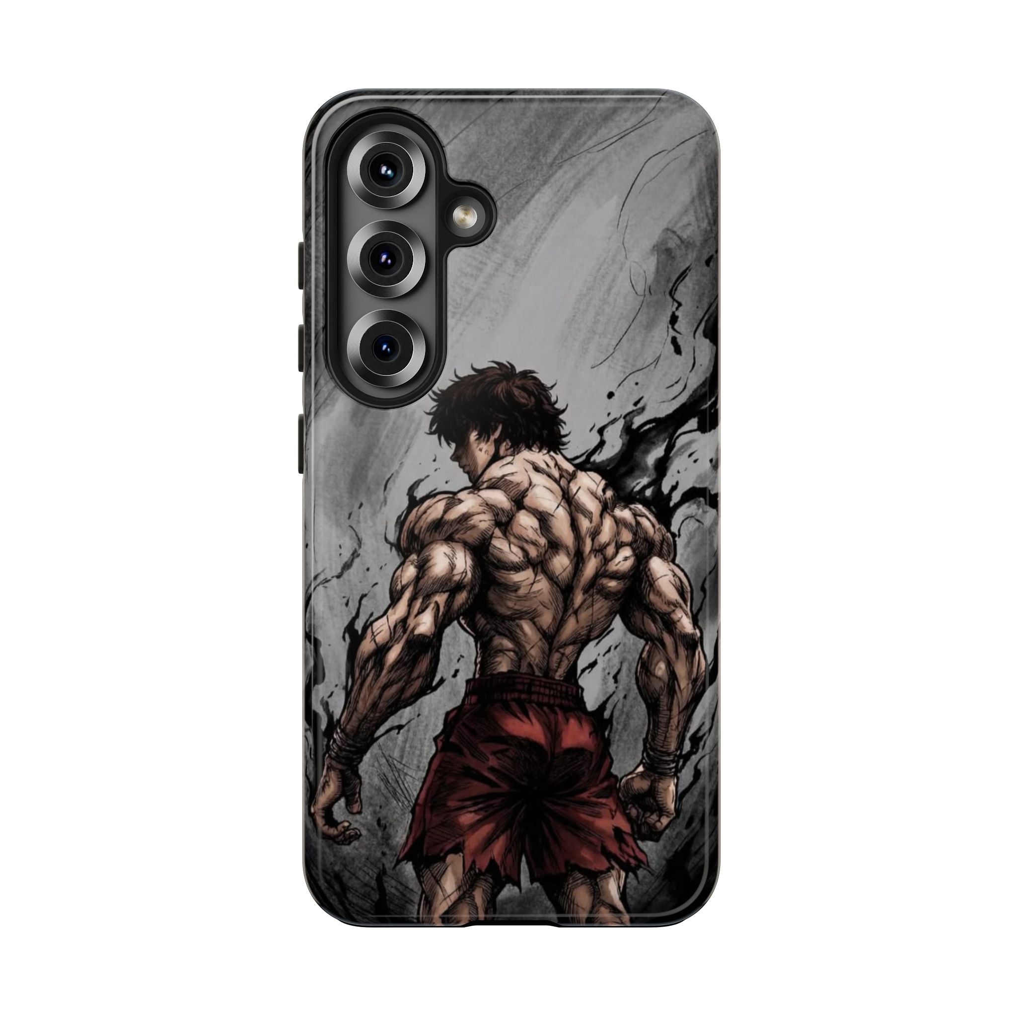 Muscle Warrior Phone Case — Tough Anime-Inspired Protective Cover