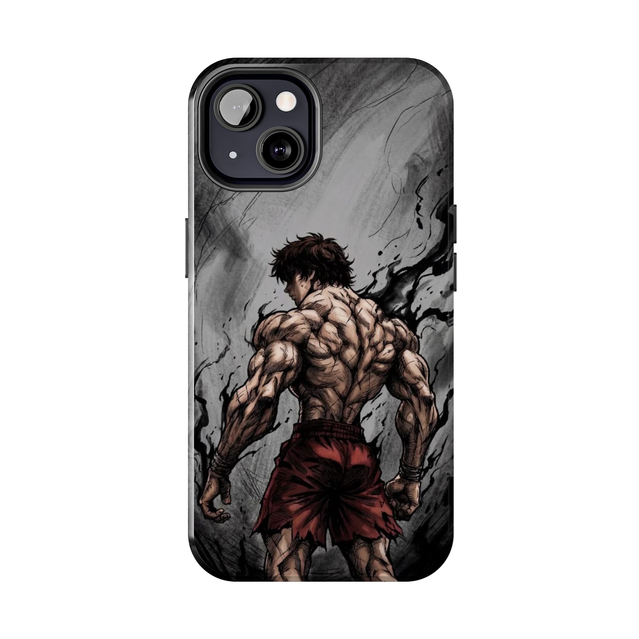 Muscle Warrior Phone Case — Tough Anime-Inspired Protective Cover