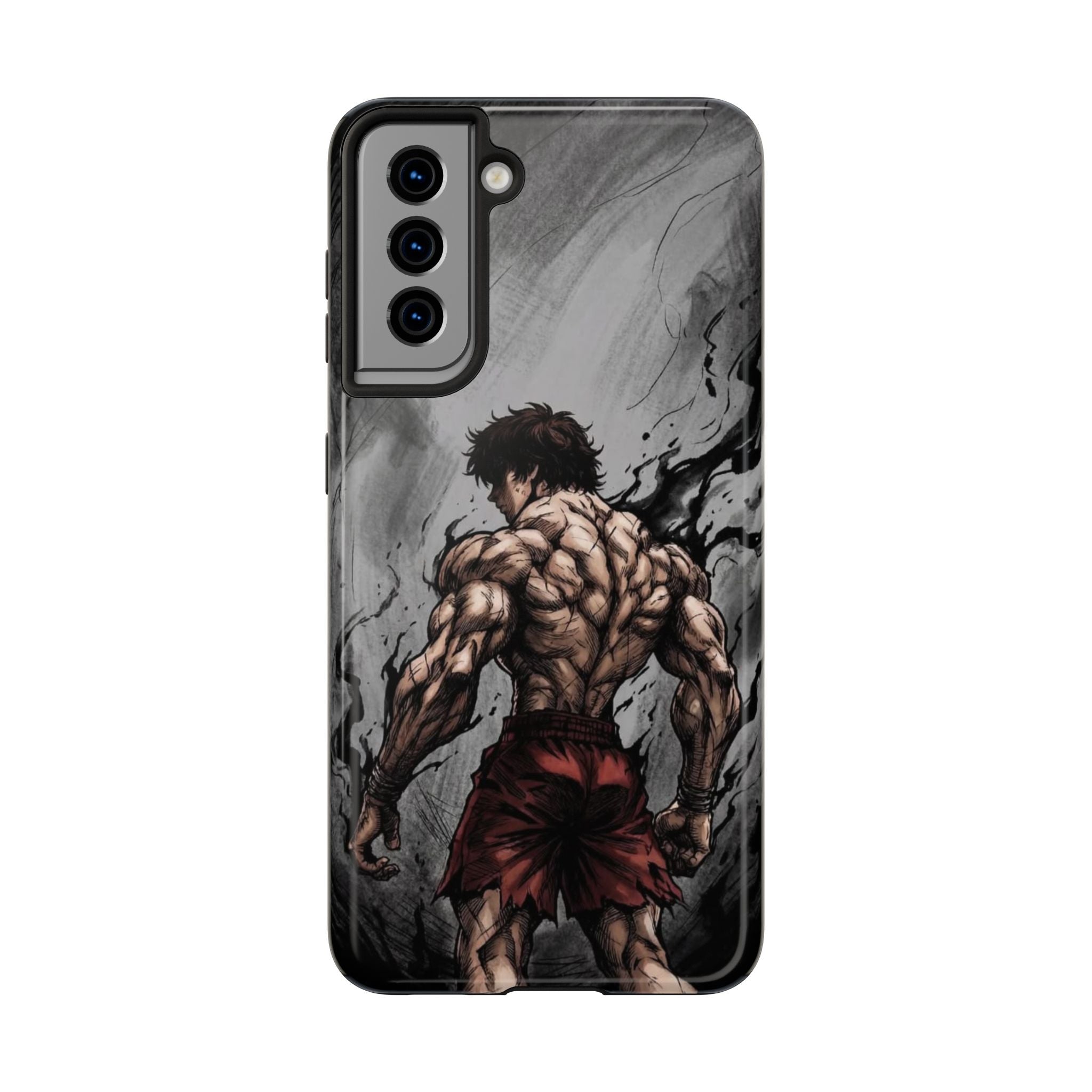 Muscle Warrior Phone Case — Tough Anime-Inspired Protective Cover