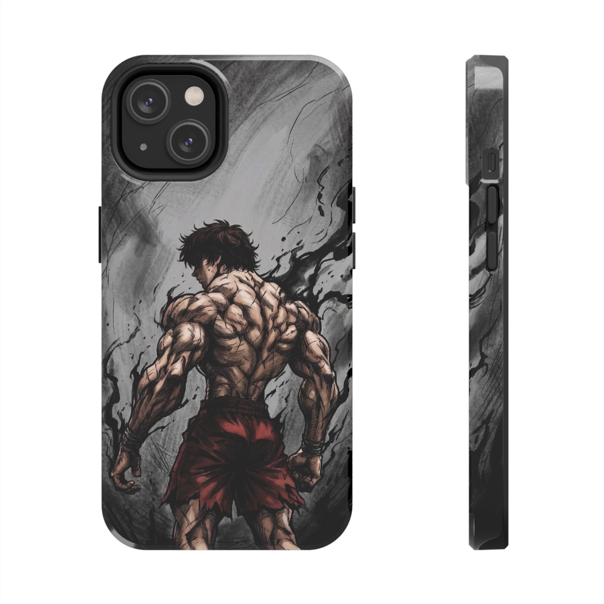Muscle Warrior Phone Case — Tough Anime-Inspired Protective Cover