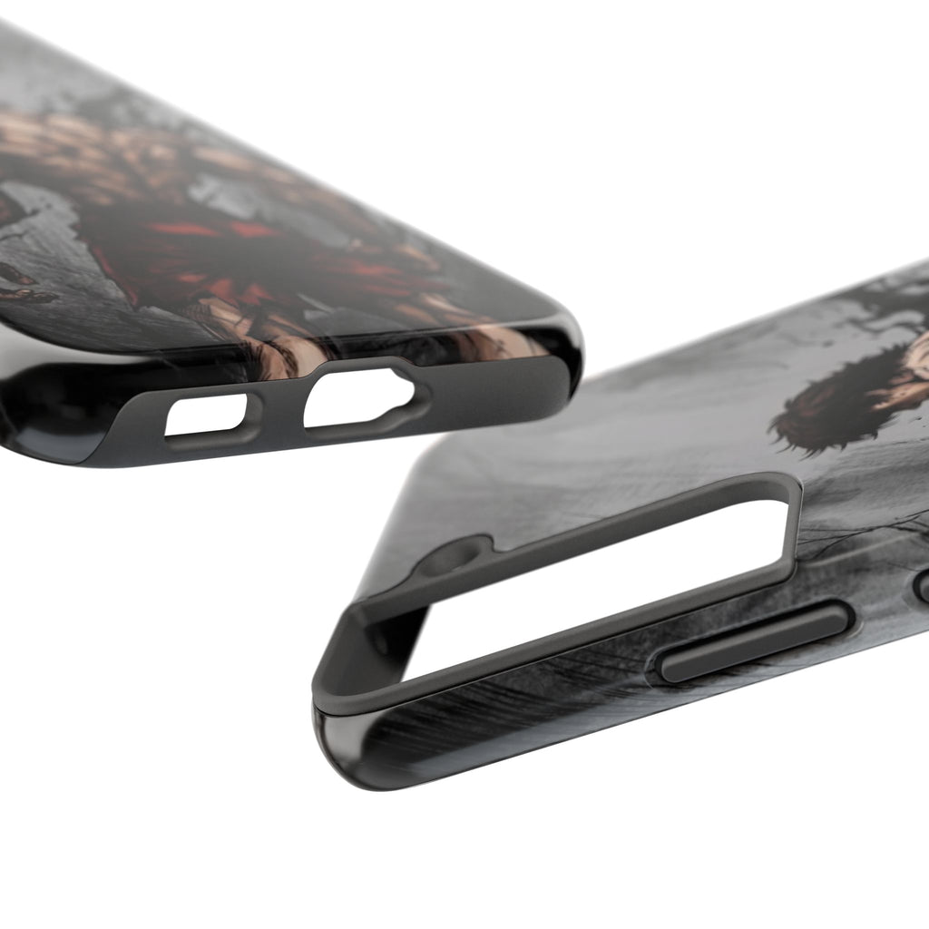 Muscle Warrior Phone Case — Tough Anime-Inspired Protective Cover