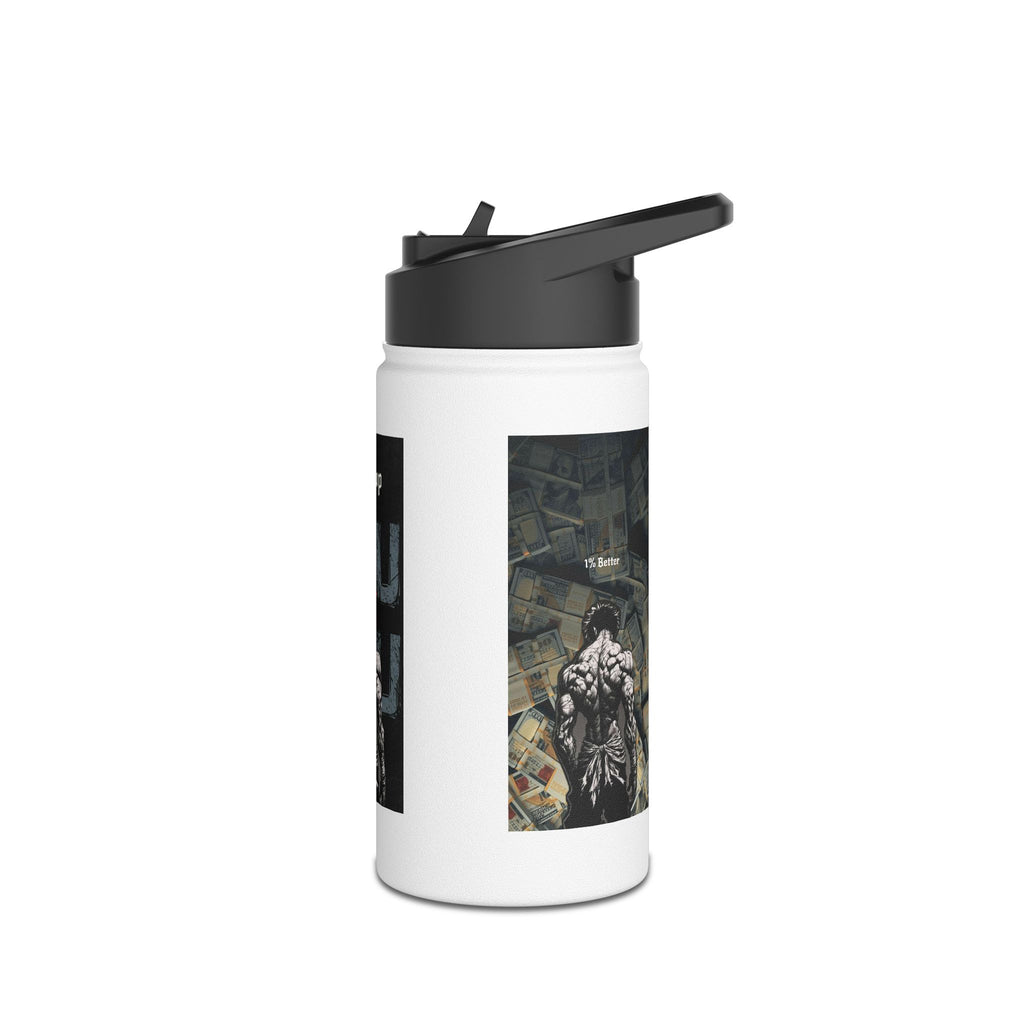 Wake Up — Motivational Stainless Steel Water Bottle