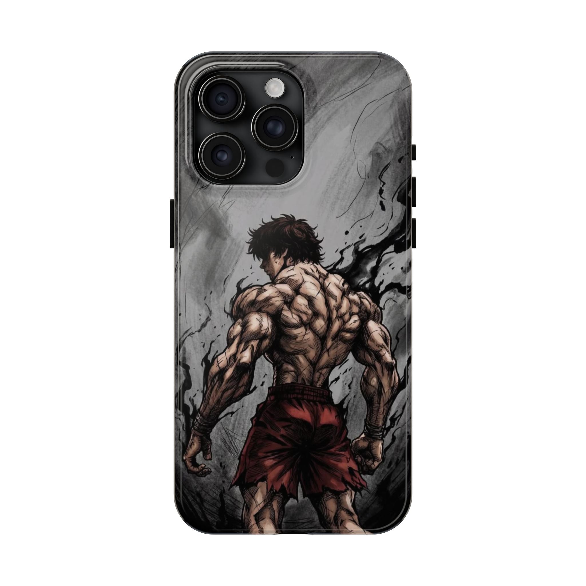 Muscle Warrior Phone Case — Tough Anime-Inspired Protective Cover