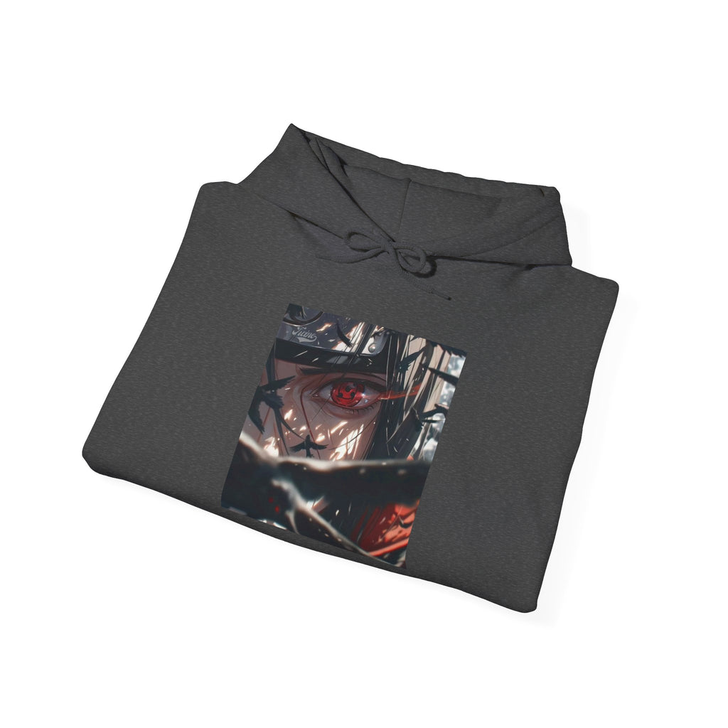 Samurai Nightfall Hoodie — Moonlit Warrior Graphic Sweatshirt