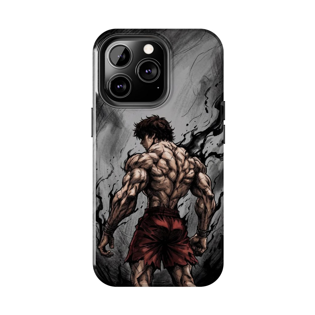 Muscle Warrior Phone Case — Tough Anime-Inspired Protective Cover