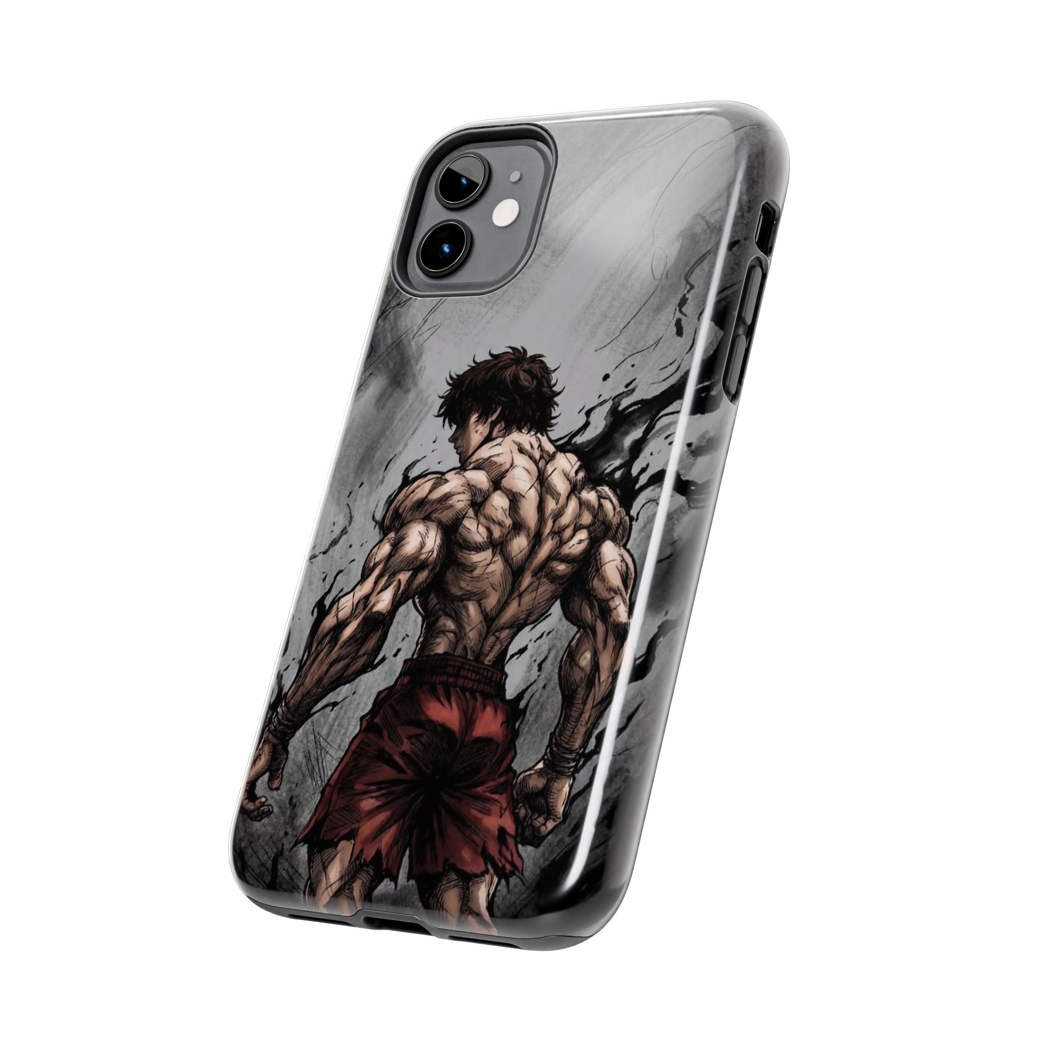 Muscle Warrior Phone Case — Tough Anime-Inspired Protective Cover