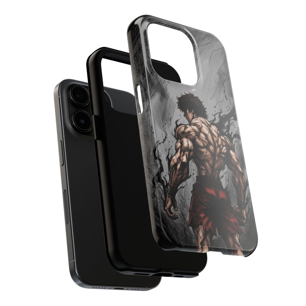 Muscle Warrior Phone Case — Tough Anime-Inspired Protective Cover
