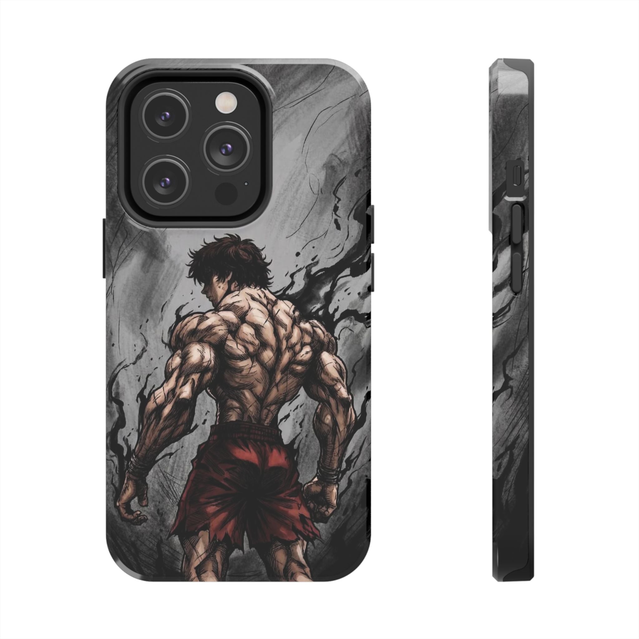 Muscle Warrior Phone Case — Tough Anime-Inspired Protective Cover