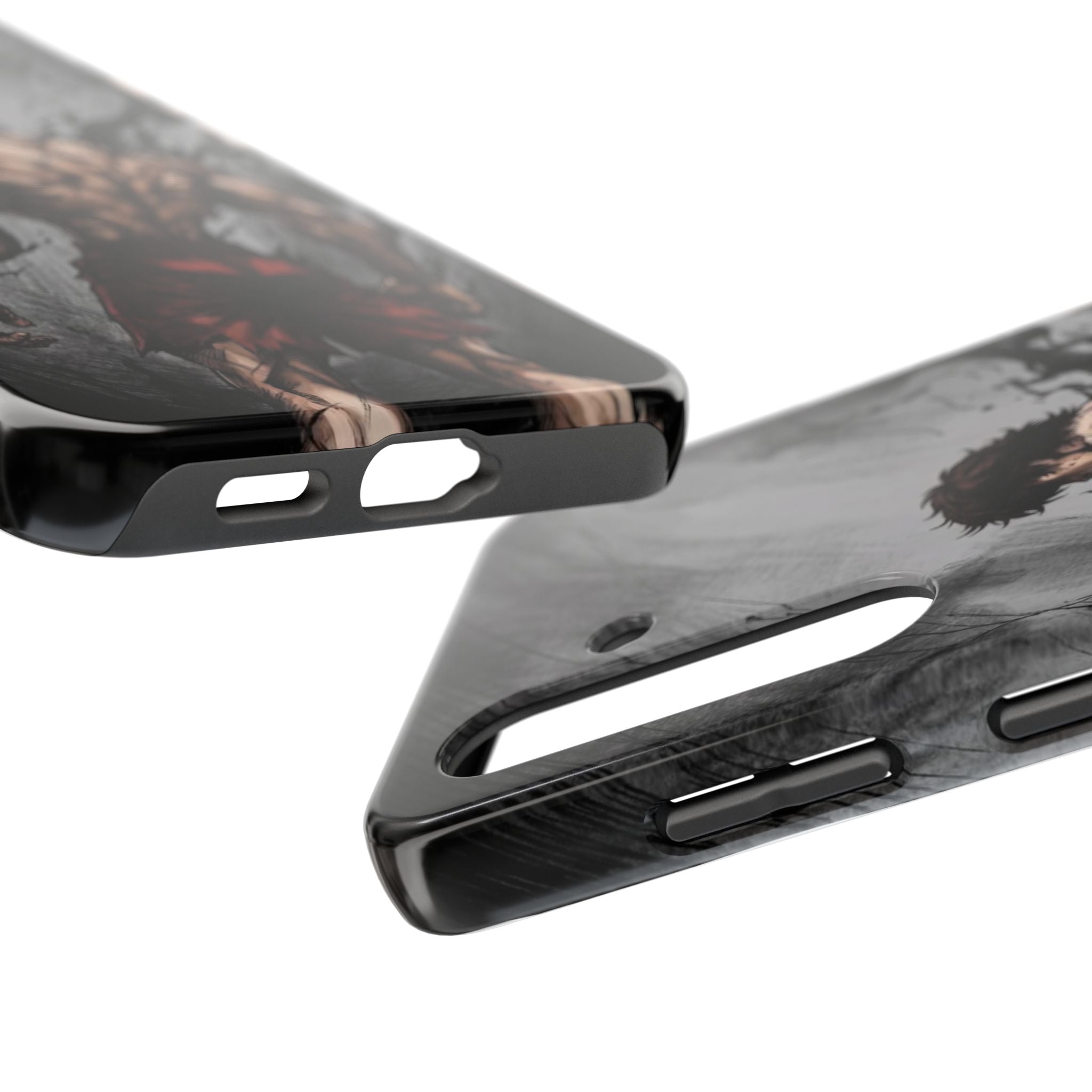 Muscle Warrior Phone Case — Tough Anime-Inspired Protective Cover