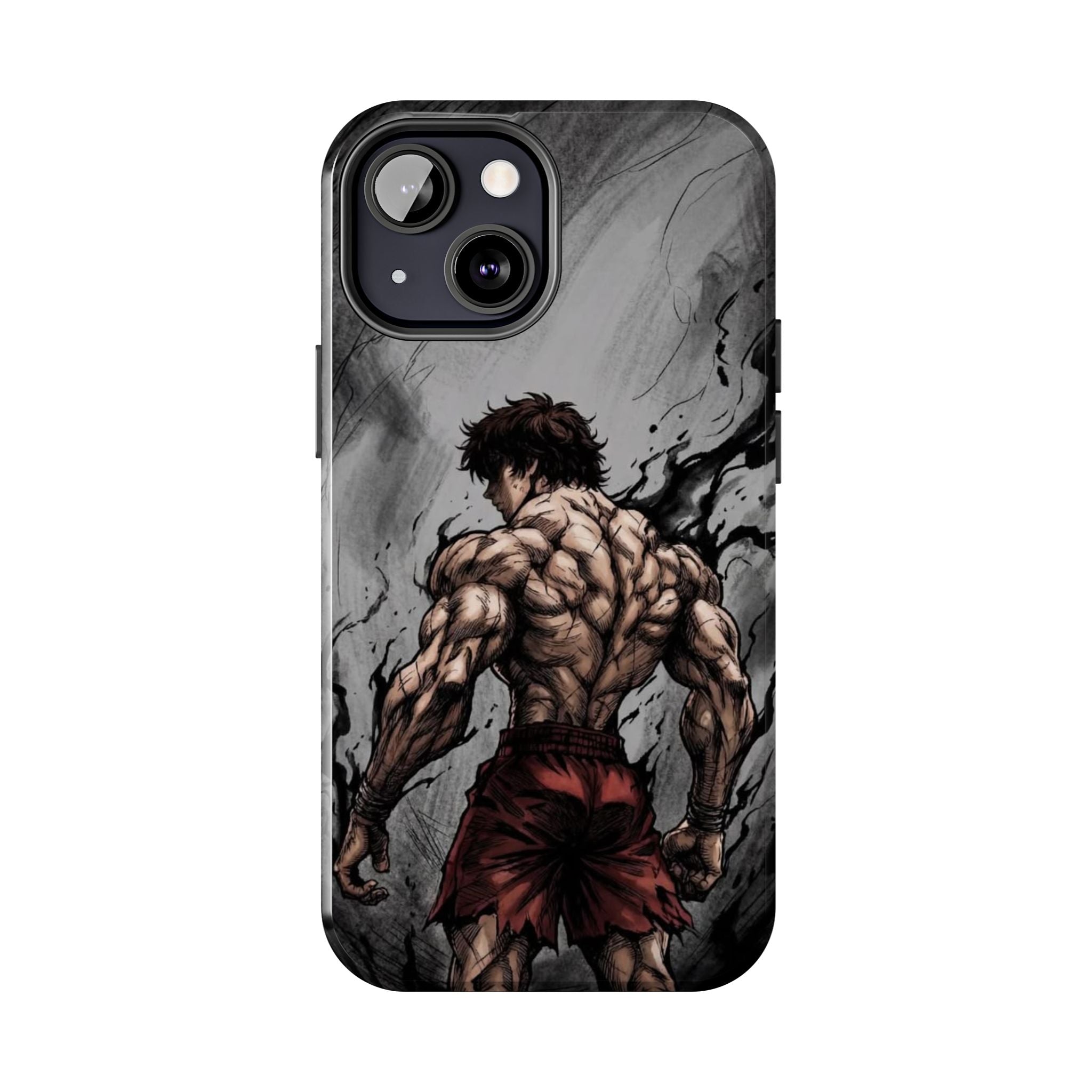 Muscle Warrior Phone Case — Tough Anime-Inspired Protective Cover