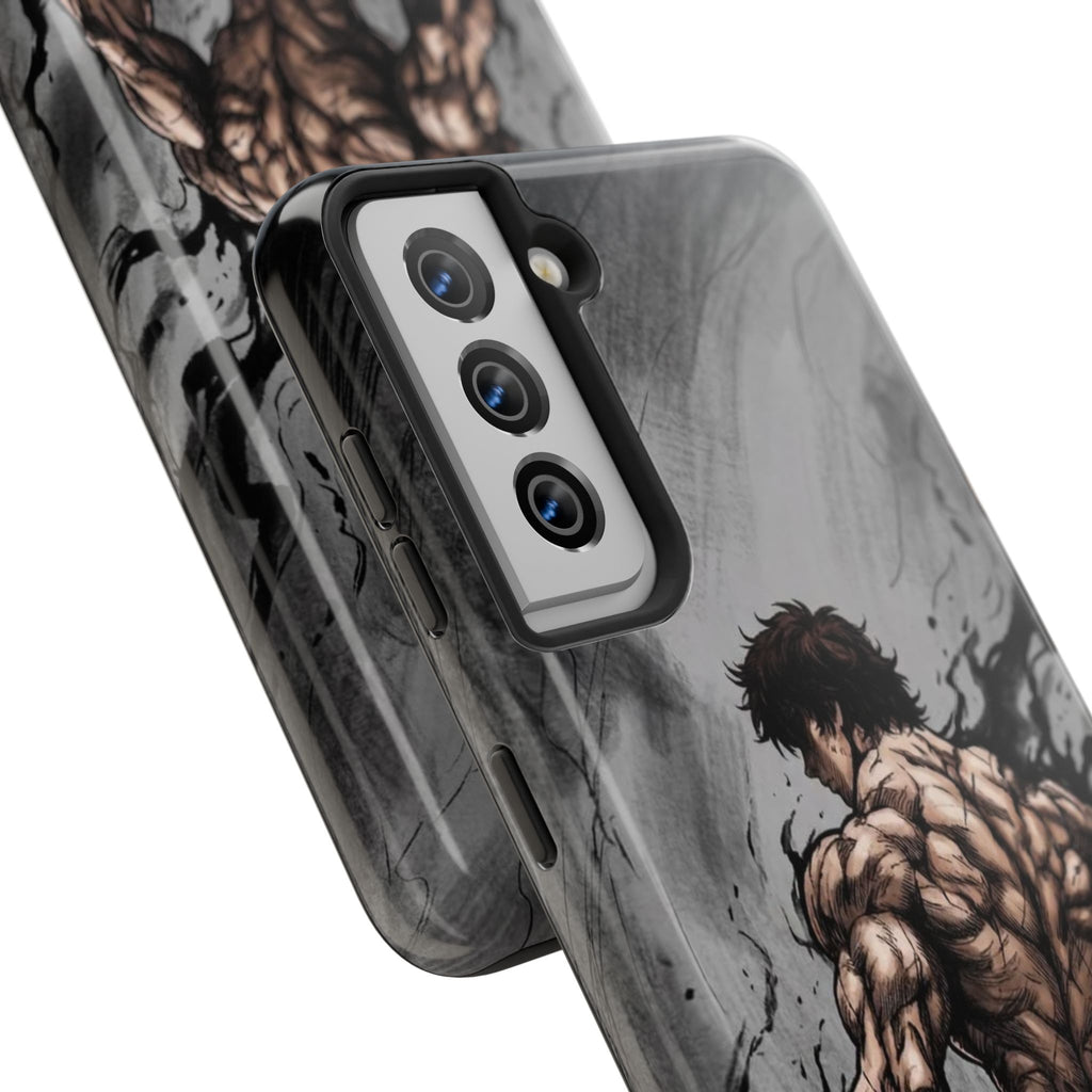 Muscle Warrior Phone Case — Tough Anime-Inspired Protective Cover