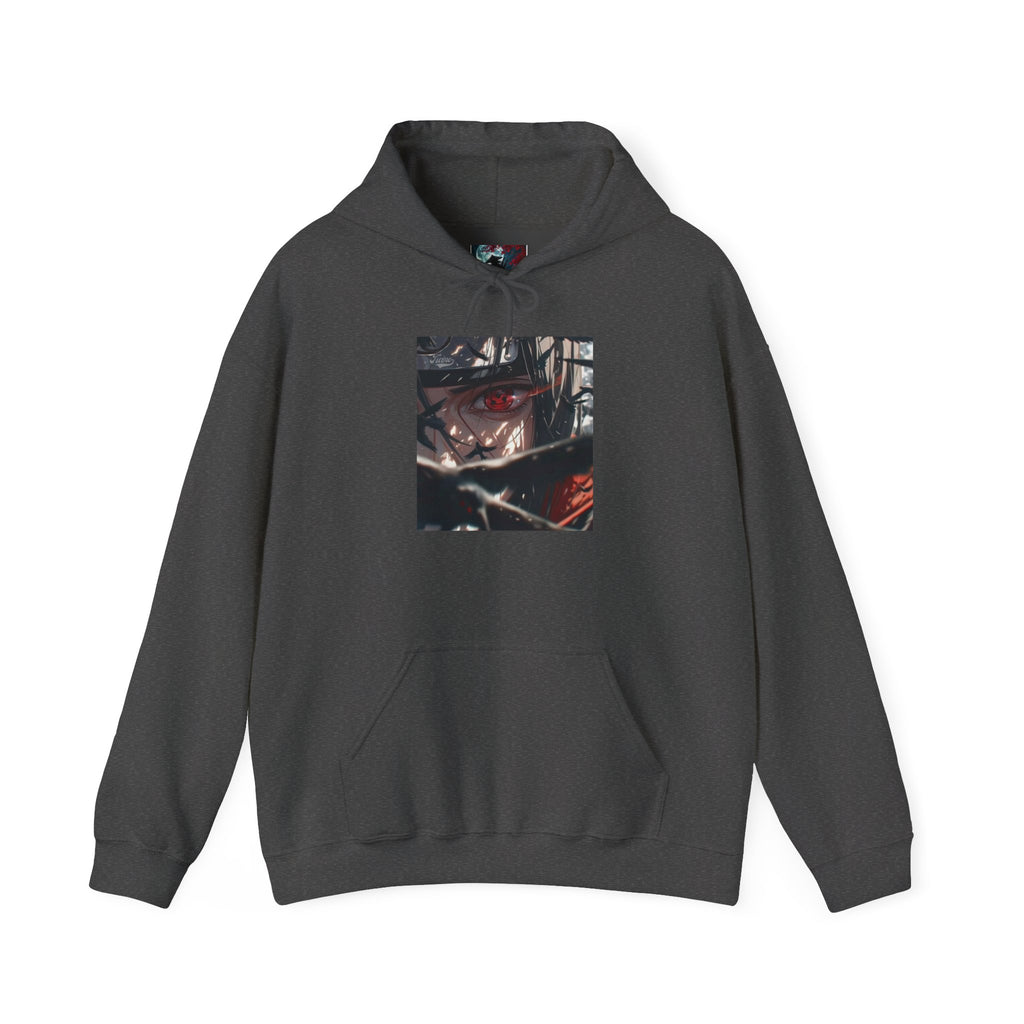 Samurai Nightfall Hoodie — Moonlit Warrior Graphic Sweatshirt