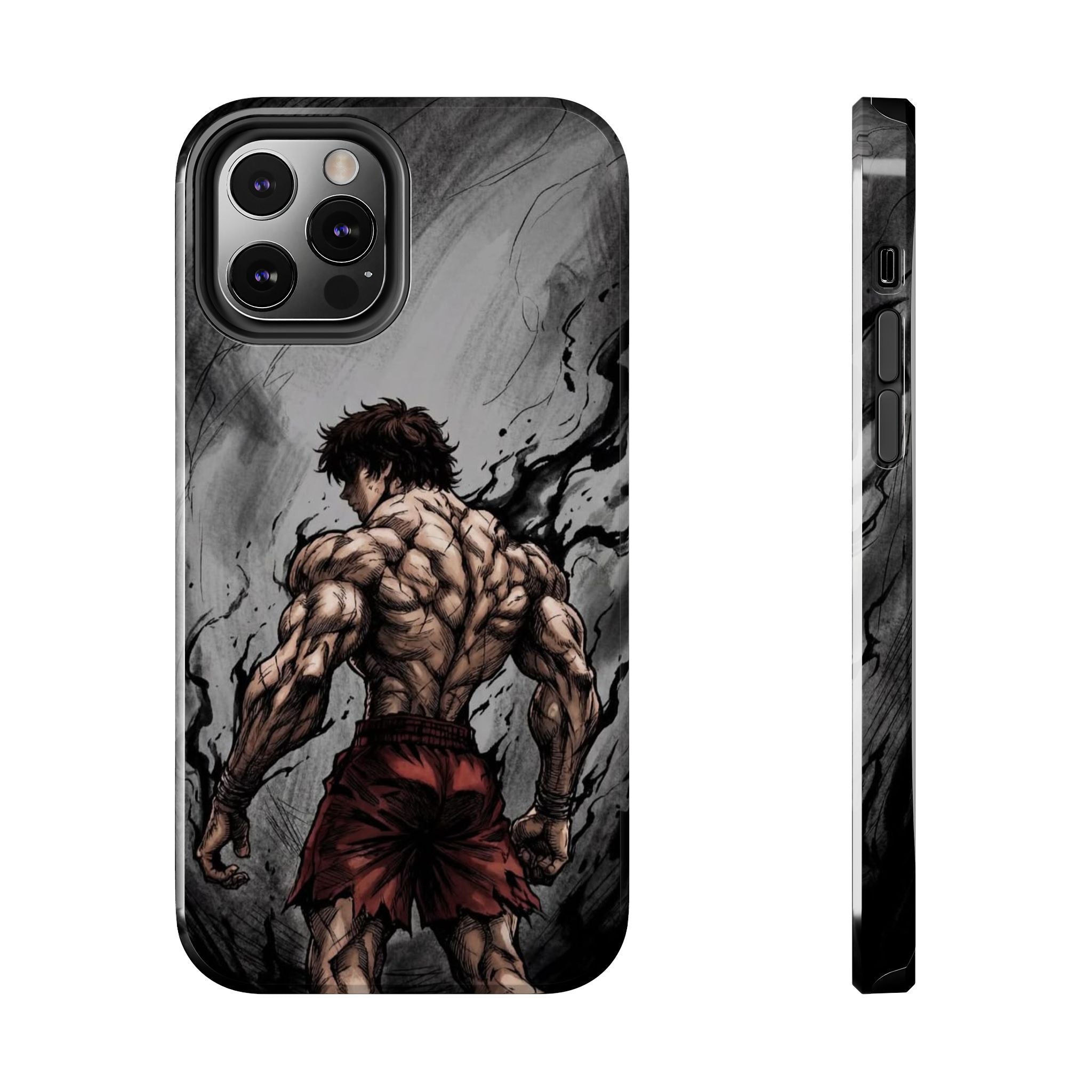 Muscle Warrior Phone Case — Tough Anime-Inspired Protective Cover