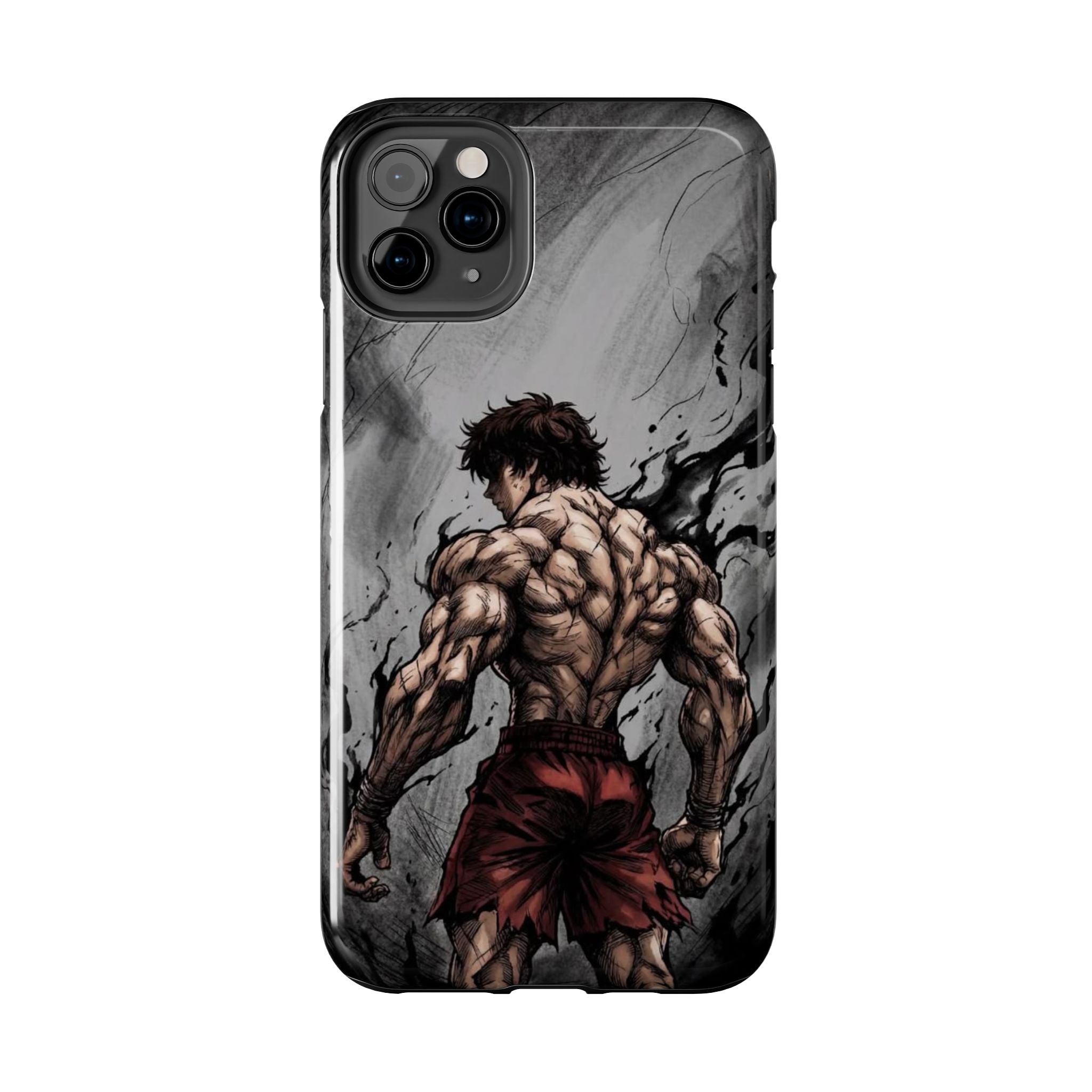Muscle Warrior Phone Case — Tough Anime-Inspired Protective Cover