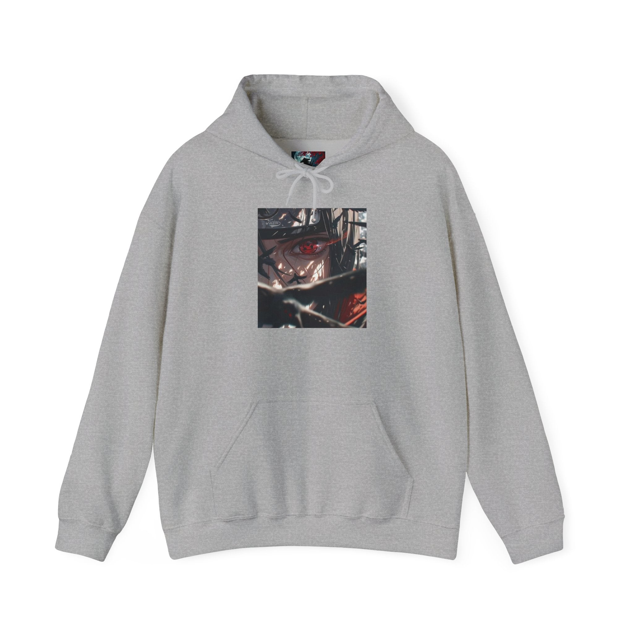 Samurai Nightfall Hoodie — Moonlit Warrior Graphic Sweatshirt