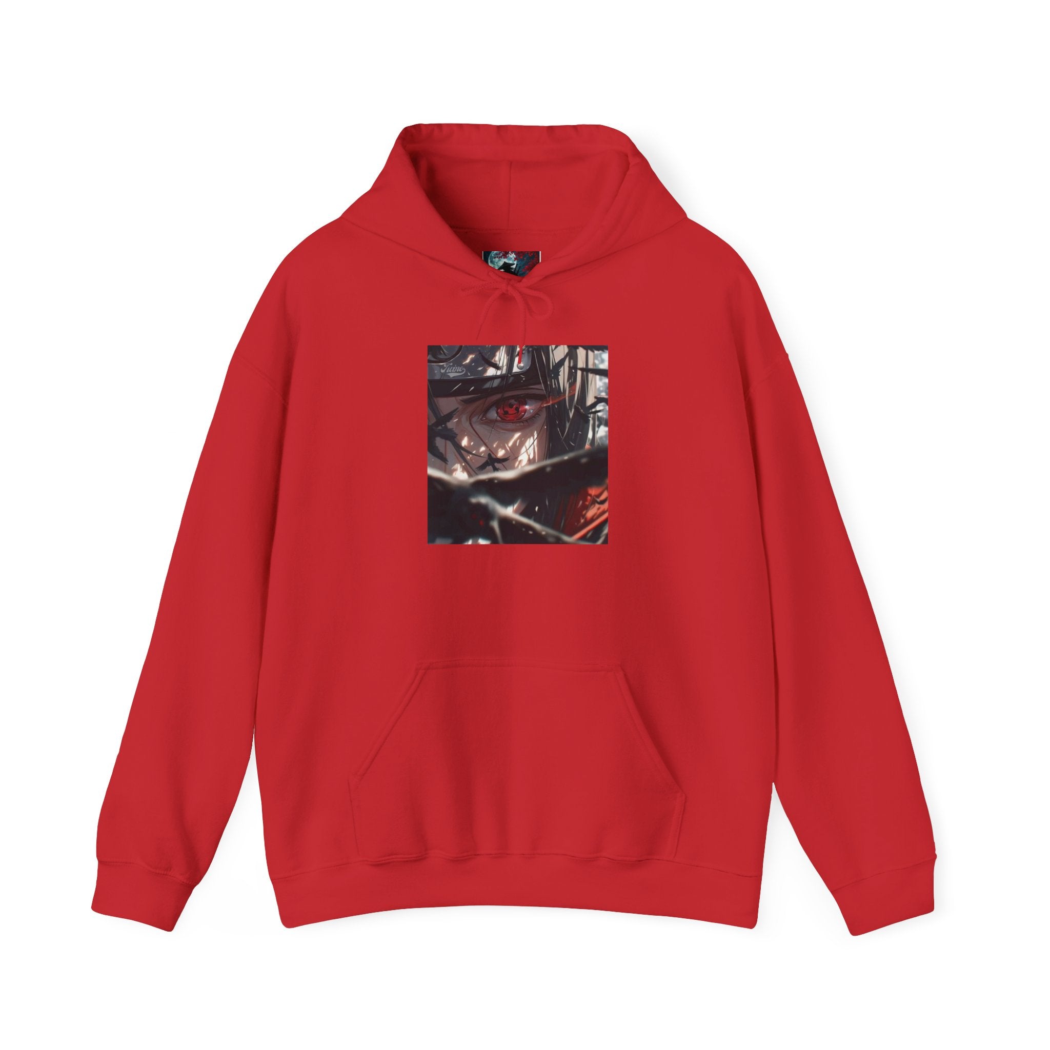 Samurai Nightfall Hoodie — Moonlit Warrior Graphic Sweatshirt