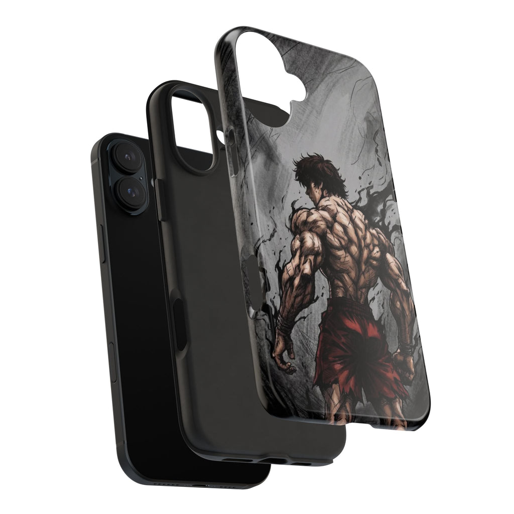 Muscle Warrior Phone Case — Tough Anime-Inspired Protective Cover