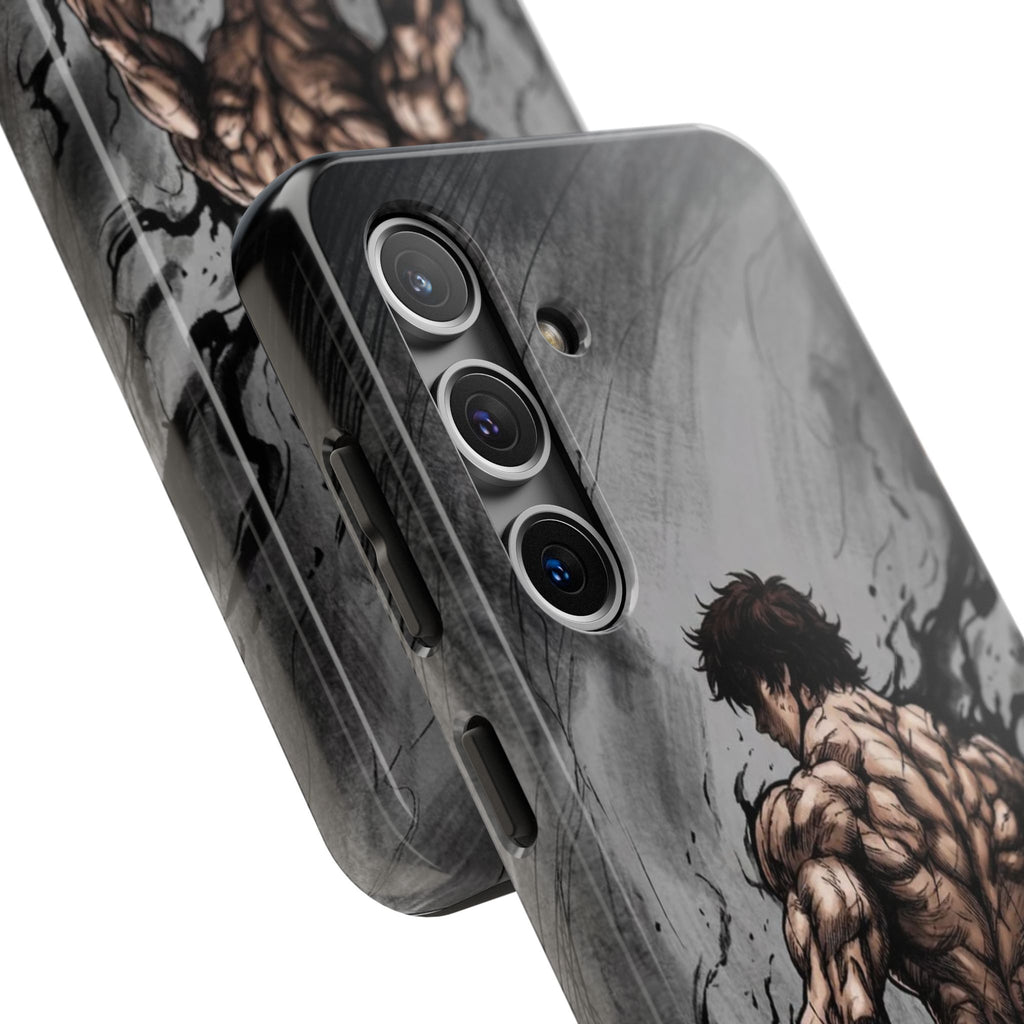 Muscle Warrior Phone Case — Tough Anime-Inspired Protective Cover