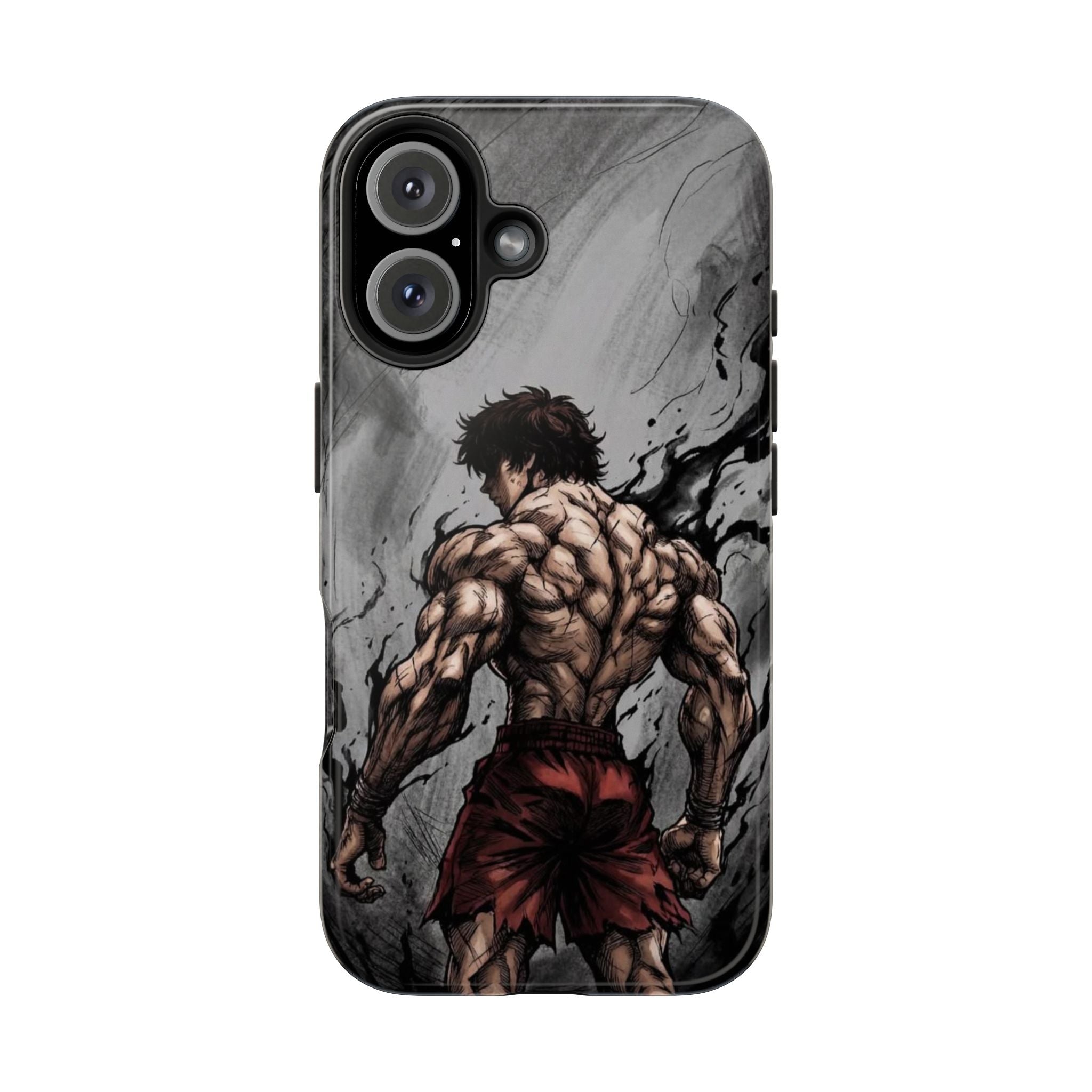 Muscle Warrior Phone Case — Tough Anime-Inspired Protective Cover