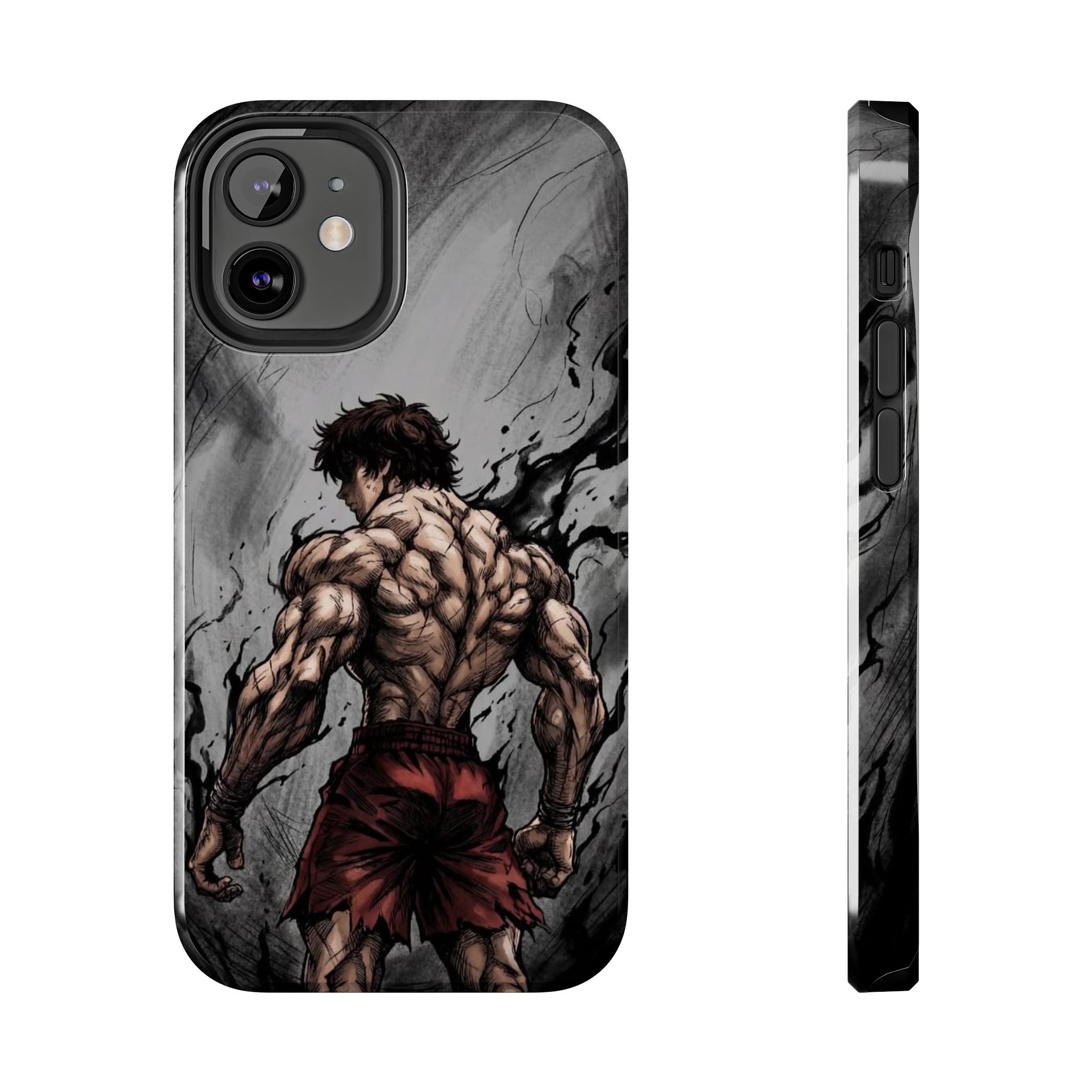 Muscle Warrior Phone Case — Tough Anime-Inspired Protective Cover