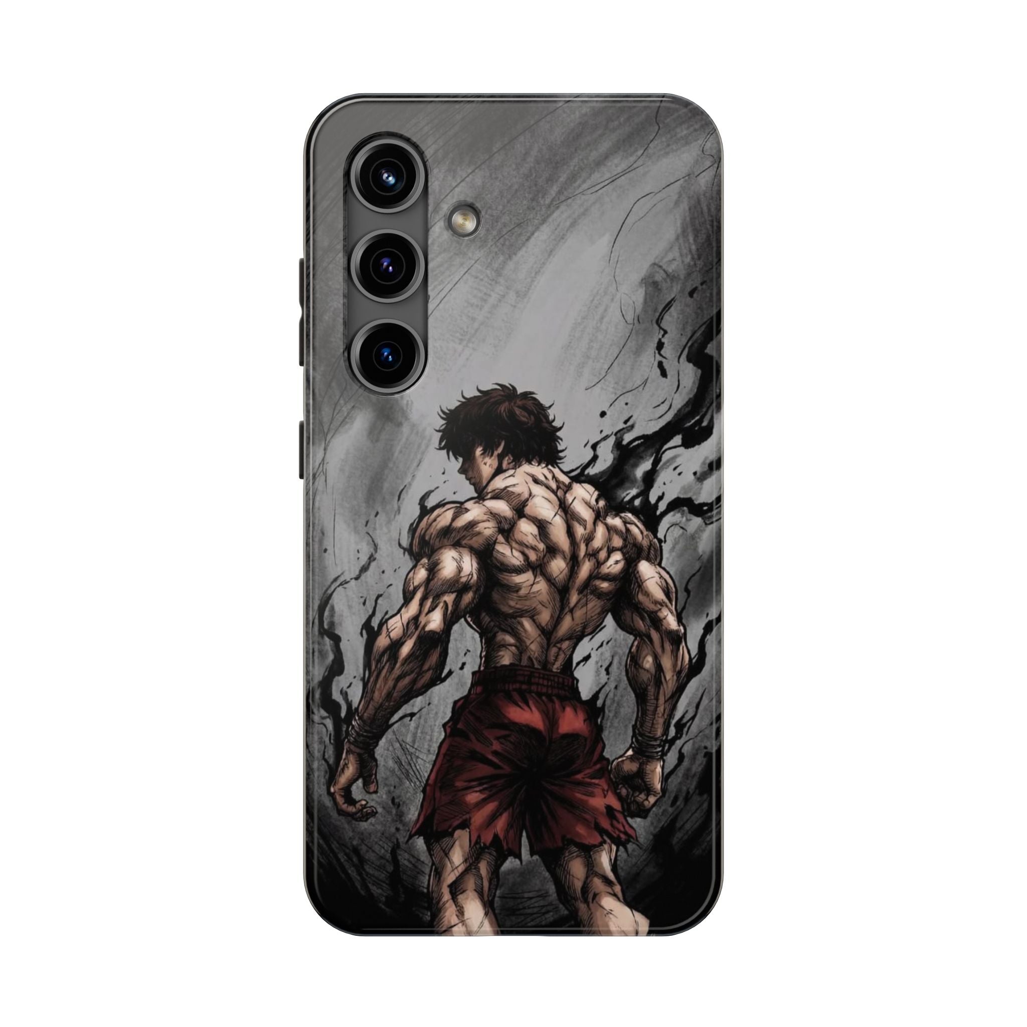 Muscle Warrior Phone Case — Tough Anime-Inspired Protective Cover