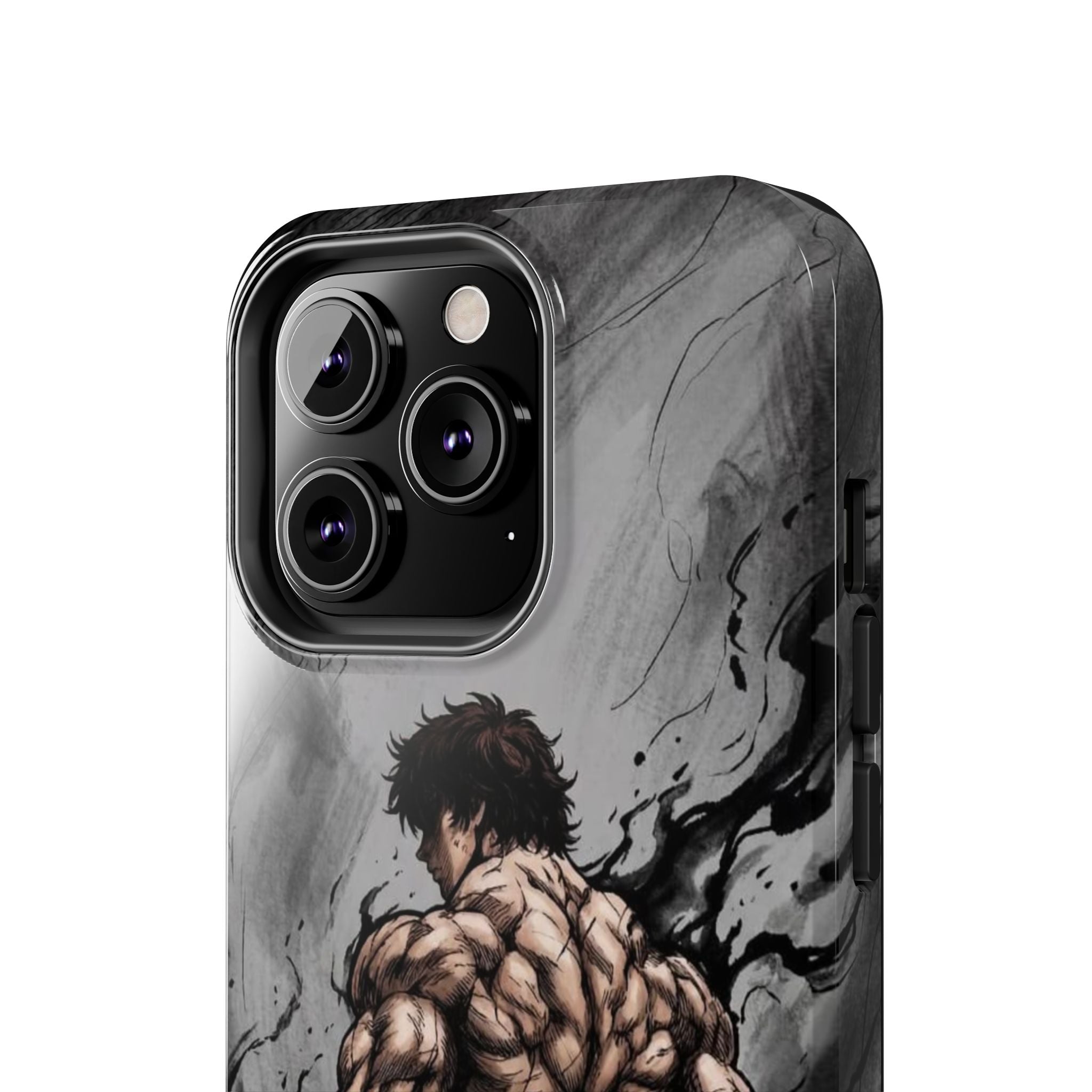 Muscle Warrior Phone Case — Tough Anime-Inspired Protective Cover