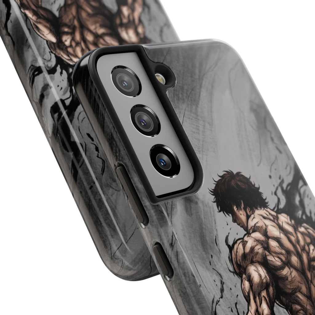 Muscle Warrior Phone Case — Tough Anime-Inspired Protective Cover
