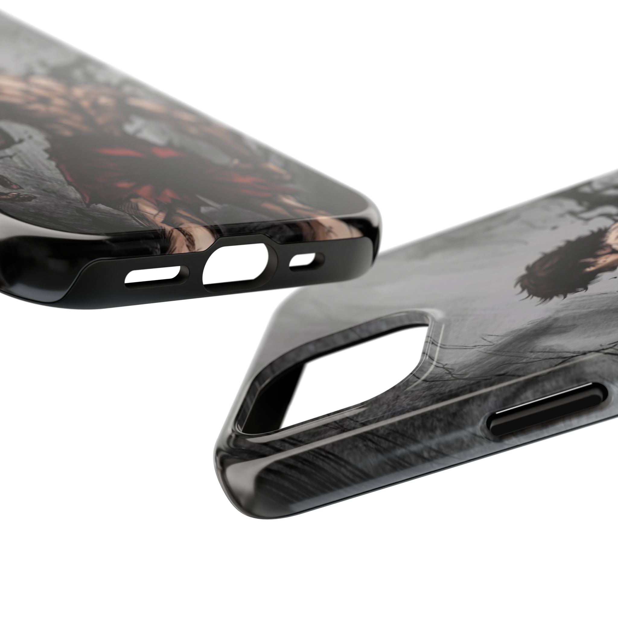 Muscle Warrior Phone Case — Tough Anime-Inspired Protective Cover