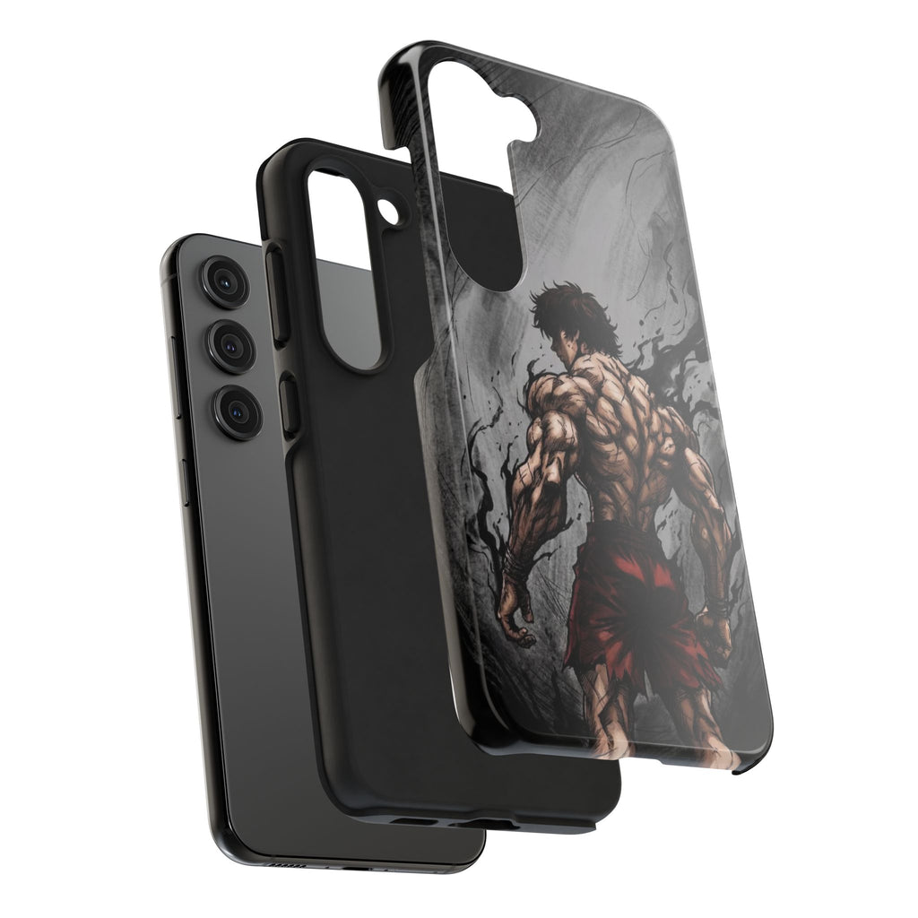 Muscle Warrior Phone Case — Tough Anime-Inspired Protective Cover