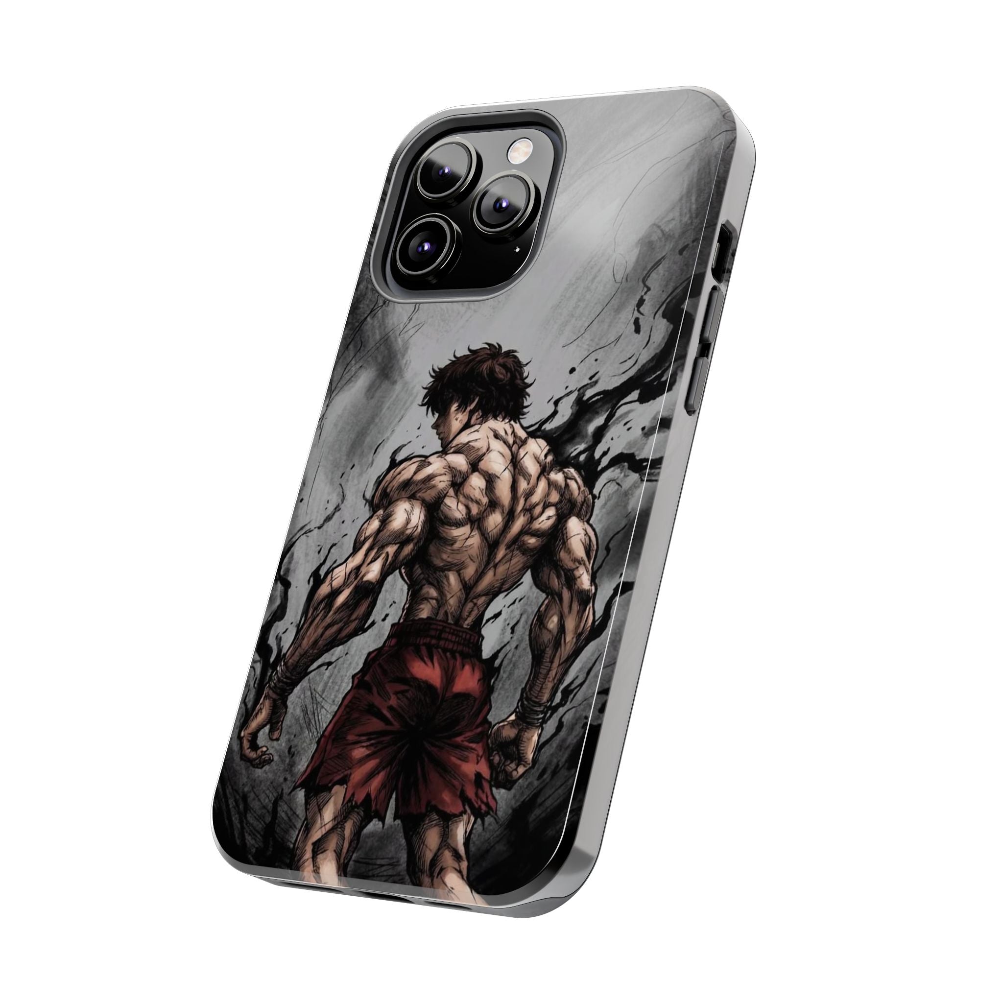 Muscle Warrior Phone Case — Tough Anime-Inspired Protective Cover