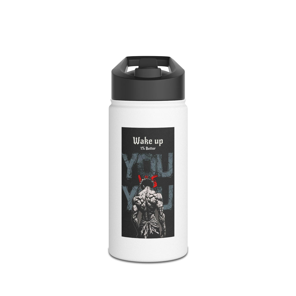 Wake Up — Motivational Stainless Steel Water Bottle